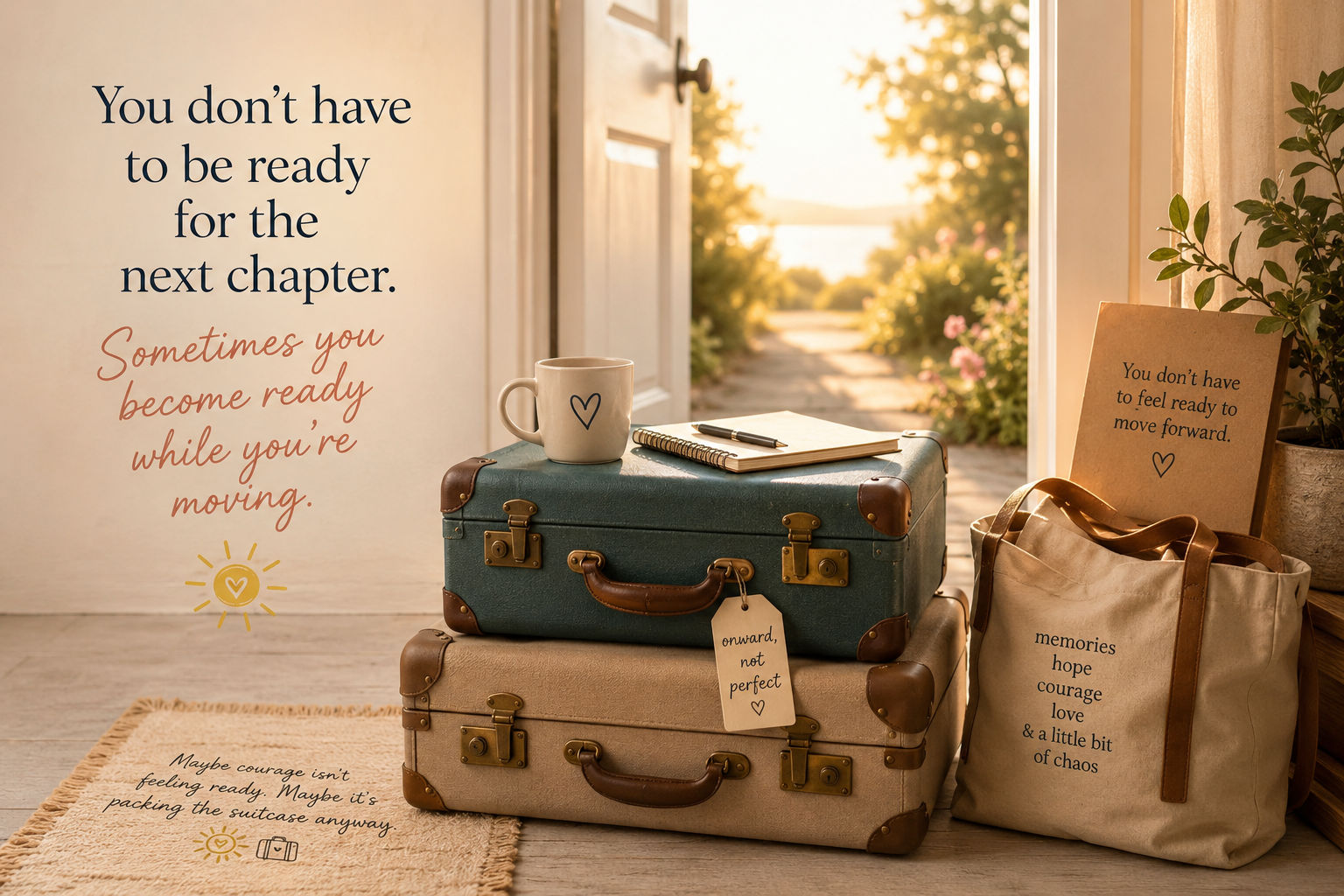 You Don’t Have to Be Ready for the Next Chapter